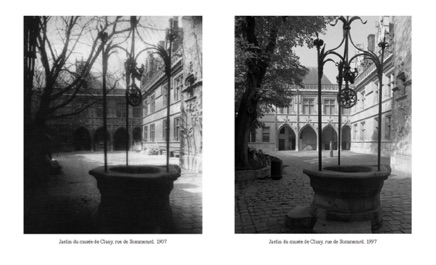 Jardin du musée de Cluny, rue de Sommerard, 1907/1997